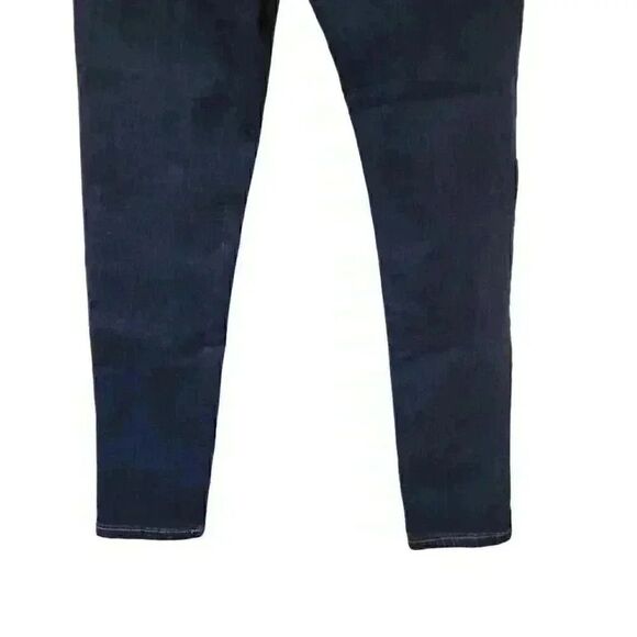 Banana Republic Women's Blue Medium Wash Cotton/Poly/Spandex Skinny Fit Jeans - Picture 12 of 12